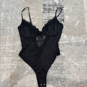 Garage Black Lace Women's Bodysuit